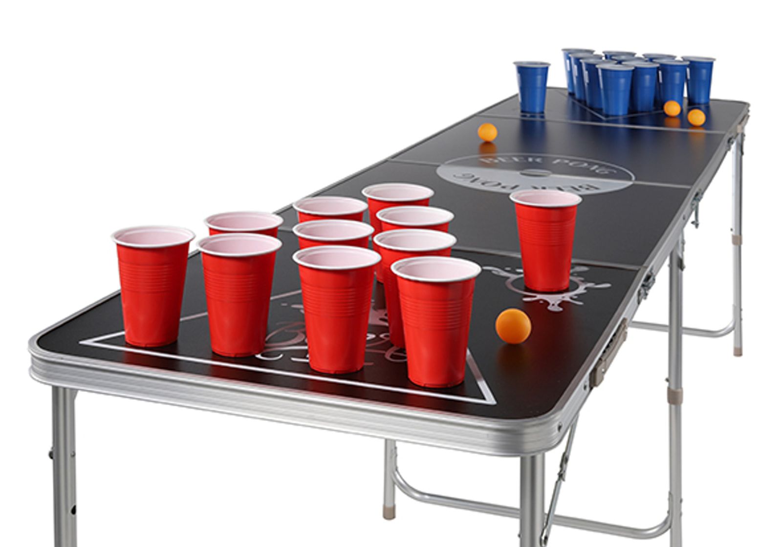 PROFI Aluminium BierpongTisch Beer Bier Pong Table Party Spiel