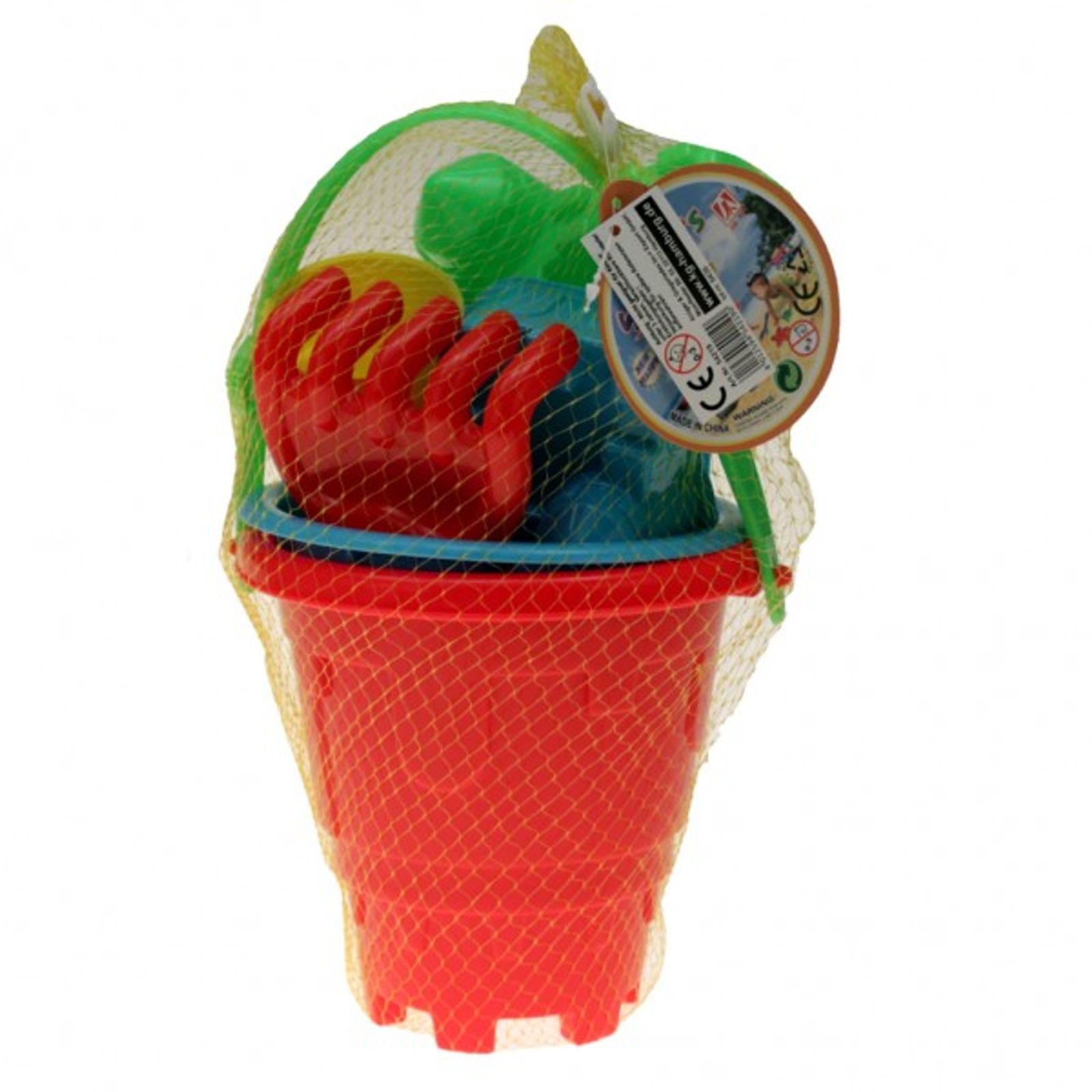 Sandspielzeug Sandformen Burgformen Eimer Schaufel Sandkasten Spielzeug 8 Teile - Bild 2 von 3